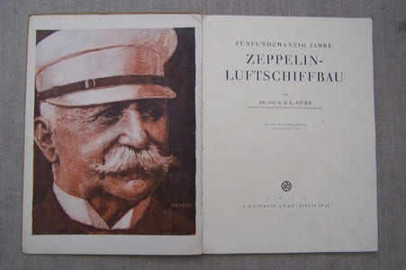 ZEPPELIN ZEPPELINS DIRIGEABLE: Dr.-Ing. E.H.L. Dürr: Zeppelin-Luftschiffbau, V.D.I. Verlag,  1924. Dr. H.C. Hugo ECKENER: Die Amerikafahrt des "Graf Zeppelin", Verlag August Gcherl, 1928. A. WITTEMANN: Die Amerikafahrt des Z.R.III, Amse-Verlag, 1925. ZEPPELIN-WELTFAHRTEN 1932-1933.