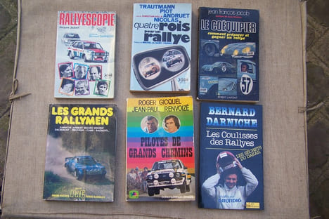 AUTOMOBILE: RALLYES: Mike GREASLEY: Rallye automobile sa pratique, ses plaisirs, ses techniques, Marabout, 1974. Jean-Claude HALLE: François Cevert, ...