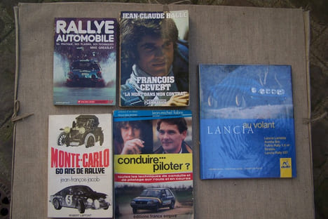 AUTOMOBILE: RALLYES: Mike GREASLEY: Rallye automobile sa pratique, ses plaisirs, ses techniques, Marabout, 1974. Jean-Claude HALLE: François Cevert, ...