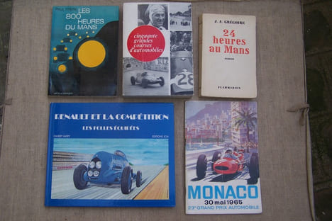 COURSE AUTOMOBILE, FORMULE 1: Grand Prix de MONACO 1935, réédition pour la Société Colas, 1979. Jean GRATON: Special STEVE WARSON, Dargaud, 1972. ...