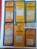 CARTES MICHELIN: France, Allemagne, Espagne, Maroc, Hollande, Europe Nord Grandes routes, Sorties de Paris, Grandes routes, etc..... 