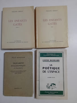 LITTERATURE, PHILOSOPHIE: Félix RAVAISSON: Testament philosophique et fragments précésés de la notice lue en 1904 à l'Académie des Sciences Morales et ...