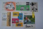 SCOOTER VESPA: Catalogues et dépliants: Vespa 1955. Vespa G.T. PIAGGIO. Vespa cyclomoteur 49CC PIAGGIO. Le cyclomoteur VESPA. Vespa 50 N (Texte en ...