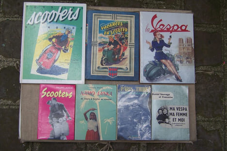 SCOOTER: Claude BALOIS: Namo Lanka de Tours à Ceylan en scooter, Mame, 1955. GUY CAMBA: de Paris au Thibet 23.000 kms sur mon scooter, Le Sycomore, ...