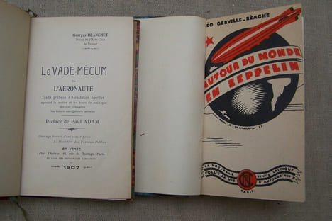 AEROSTATION, DIRIGEABLE: G.DALLET: La navigation aérienne, Félix Alcan, s.d.(1886). Gaston TISSANDIER: Simples notions sur les ballons et la ...