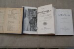 AEROSTATION, DIRIGEABLE: Commandant Paul RENARD: Guide de l'aéronaute pilote, Dunod et Pinat, 1910. W. de FONVIELLE: Aventures aériennes et ...