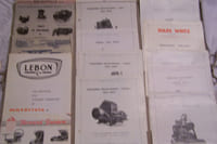 TRAVAUX PUBLICS, GRUES, ENGINS: Jules WEITZ, Lyon. Bétonnières MILLARS. Bennes basculantes CHABAS. Bennes automatiques PRIESTMAN, BERGERAT.Grues BESNARD. Bennes basculantes Fernand Genève. Matériels de T.P. LEBON. DECAUVILLE: matériel de carrières. Grue "LUX". Remorque type "CANADIENNE" P. DIGUE. Remorques TRAILOR. Treuils et grues LABOR. Elevateurs HECKEL. T.P. 500 SAPELEM. Bétonnière "PERFECTA"Chemier Frères, Tassin. Bétonnière "PECAZERATA". Matériel pour fabrication du béton BONNET, Villefranche-sur-Saône.GROUPES Moto-Concasseurs "IDEAL", Lyon. Grue Record POTAIN, La Clayette. Scies mécaniques Types P.P.K. Electro. Auto-compresseur "SIGMA". Grue "DERRICK".