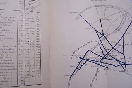 Compagnie des tramways de Paris et du département de la Seine, Société Anonyme au 19 rue de Londres, Paris.