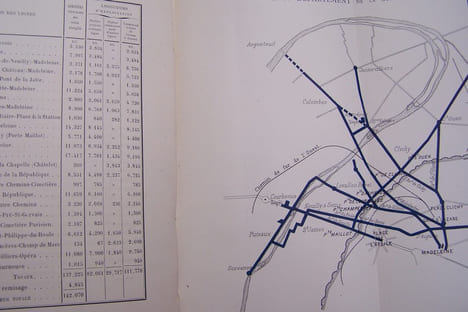 Compagnie des tramways de Paris et du département de la Seine, Société Anonyme au 19 rue de Londres, Paris.. BROCA G.