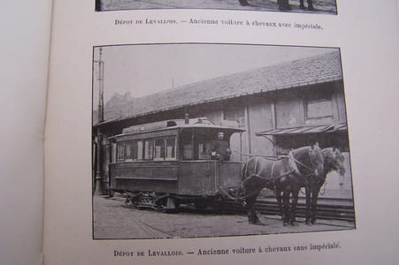 Compagnie des tramways de Paris et du département de la Seine, Société Anonyme au 19 rue de Londres, Paris.