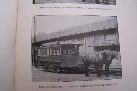 Compagnie des tramways de Paris et du département de la Seine, Société Anonyme au 19 rue de Londres, Paris.. BROCA G.