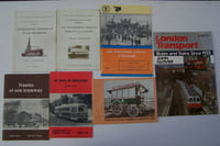 TRANSPORTS URBAINS, TRAMWAYS, AUTOBUS: L'ECHO DE STCRP N° 8 (Mai 1930), 9, 15, 17, 18, 19, 23,24, 25, 26, 29 (Octobre 1932). REGIE AUTONOME DES TRANSPORTS PARISIENS: Le matériel S.O.M.U.A. Type OP 5, mis en service au cours des années 1950 et 1951, Septembre 1952. Les nouveaux autobus APU-53. A propos du centenaire de la Compagnie Générale des Omnibus, Cent ans transports parisiens, Conférence faite à la bibliothèque historique de la ville de Paris le 1er Décembre 1955 par M. Robert DUCLOU. Les nouveaux autobus de la RATP. L'autobus "Standard" de 11 mètres, Novembre-Décembre 1966. Les dépots de remisage et d'entretien du réseau routier, Septembre-Octobre 1963. Présentation technique des réseaux. Le réseau routier, Novembre-Décembre 1964. Les techniques nouvelles et l'exploitation des lignes d'autobus de la R.A.T.P., Septembre-Octobre 1966. La suspension pneumatique des autobus, Juillet-Août 1960. Les transports de surface des origines à nos jours, RATP, 1985. L'autobus d'aujourd'hui, RATP, 1984. Moyens propres à assurer la régularité de l'exploitation sur les lignes de tramways, rapport de M.Paul MARIAGE, Octobre 1925. TRANSPORTS EN COMMUN DE MULHOUSE, TCM 1884-1971: Inauguration des nouvelles installations, le 17 Juillet 1971. Petite histoire des transports en commun à Bruxelles, 1976. Société des transports intercommunaux de Bruxelles,IVTB, 1958. CITADIS Une approche nouvelle du transport urbain, FRANCORAIL-MTE. HELSINKI CITY TRANSPORT (HKL), 1972. Felix ZURITA: On rails in Barcelona, 1963. André PERON: Nantes et son tramway, Ressac, 1985. R. HAUSMAN: Les tramways urbains d'Ostende, 1985. JOHN GLOVER: London Transport Buses and Trains since 1933, Ian Allan, 1988. Musée des Transports Urbains: Les transports urbains durant la guerre, 1984. Les Expositions Universelles et ls transports, 1989.