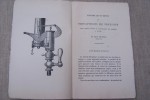 Du dynamomètre indicateur de Watt et de la manière de s'en servir pour juger la marche et le rendement des machines à vapeur.. THOMAS Albert