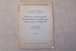 Vorträge der 1. Internationalen Wissenschaftlichen Segelflugtagung in Darmstadt, 8.-10. März 1930.. Georgii Walter (Dr.)