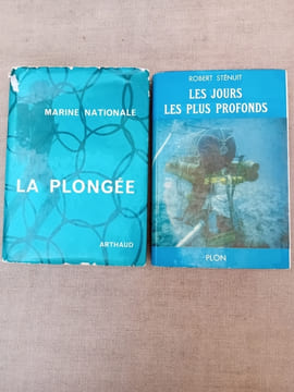 PLONGEE SOUS-MARINE, SCAPHANDRE, BATHYSCAPHE: Jean-Albert FOEX: Histoire sous-marine des hommes, Laffont,1964. Pirre COMBES: Plongeurs et ...