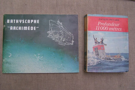 PLONGEE SOUS-MARINE, SCAPHANDRE, BATHYSCAPHE: Jean-Albert FOEX: Histoire sous-marine des hommes, Laffont,1964. Pirre COMBES: Plongeurs et ...