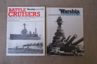 Warship A QUARTERLY JOURNAL OF WARSHIP HISTORY. Managing Director: Robert Gardiner. Conway Maritime Press 1977-1985.
Warship special 1: BATTLE CRUISERS. 2 SUPER DESTROYER.