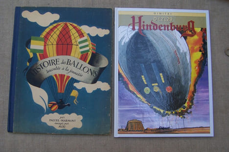 AEROSTATION AVIATION: ENFANTINA: Max-André DAZERGUES: L'ile aérienne. Jaquette illustrée par Eu. GIRE. Roman, Editions Diderot, (1931). Charles ...