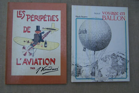 AEROSTATION AVIATION: ENFANTINA: Max-André DAZERGUES: L'ile aérienne. Jaquette illustrée par Eu. GIRE. Roman, Editions Diderot, (1931). Charles ...