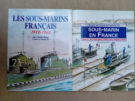 SOUS-MARINS, GUERRE SOUS-MARINE: Claude HUAN: Le croiseur sous-marin Surcouf (1926-1942), Marines édition, 1996. Gérard GARIER: L'odyssée technique et ...