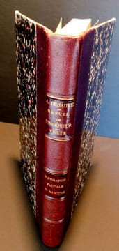Manuel de l'Ingénieur des Ponts et Chaussées -19ème fascicule - texte-  Des eaux comme moyen de transport navigation Fluviale et Maritime 1°Rivières - ...