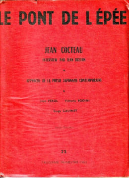 JEAN COCTEAU Interview par Jean Breton - Approche de la poésie Japonaise contemporaine.. Breton Jean - Cawet Serget - Boddini Vittoria - Pérol Jean. ...