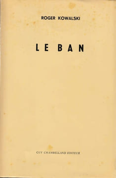 Le Ban.. Kowalski (Roger)