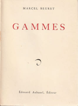 Gammes. Beuret Marcel