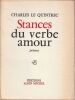 Stances du verbe Amour. Le Quintrec Charles