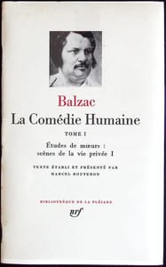 La Comédie Humaine Tome I