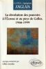 La d&eacute;volution des pouvoirs &agrave; l'Ecosse et au Pays de Galles 1966-1999.. Leydier Gilles