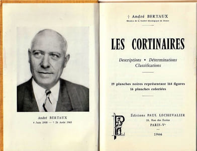 Les Cortinaires Études Mycologiques II