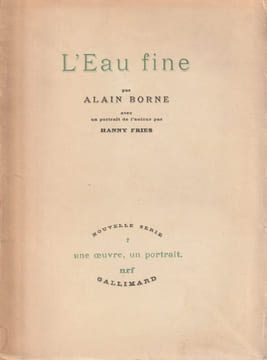 L'Eau Fine. Borne Alain - Fries (Hanny).