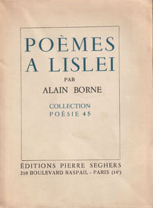 Poèmes à Lislei. 