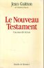 Le nouveau Testament . Une nouvelle lecture.. Guitton Jean
