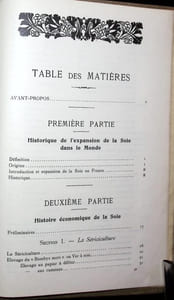 Histoire économique de la Soie.