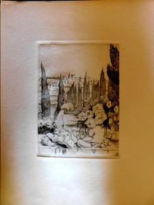 Bonheur des Jardins. Orné de Gravures au burin par Philippe Burnot. 