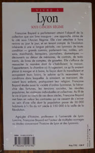 Vivre à Lyon sous l'ancien régime