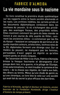 La vie mondaine sous le Nazisme.