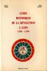 Guide Historique de la Révolution à LYON 1789-1799.. Benoit Bruno Saussac Rolland