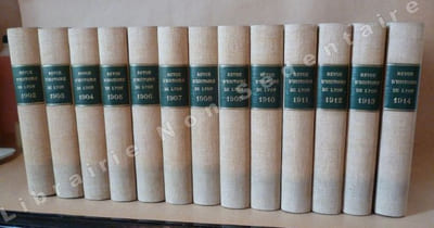 Revue d'Histoire de Lyon Etude.Documents.Bibliographie
