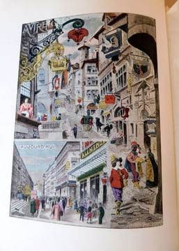 L'Enseigne, Son histoire sa philosophie ses particularités les boutiques, les maisons, la rue, la Réclame Commerciale A Lyon. Grand-Carteret ( John ) ...