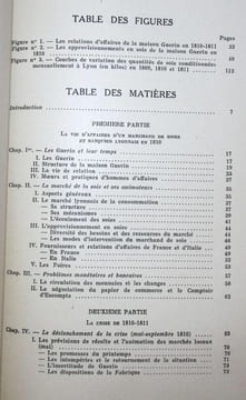 Le commerce des soies à Lyon sous Napoléon et la Crise de 1811.. Labasse Jean