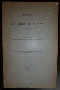 L'autel et l'église d'Avenas (Rhône)