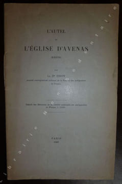 L'autel et l'église d'Avenas (Rhône). Birot (Dr)