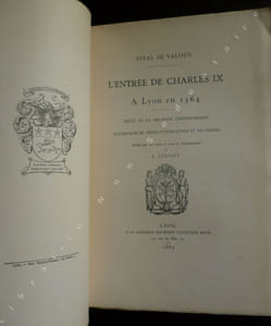 Entrée de Charles IX à Lyon en 1564