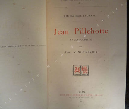 Jean Pillehotte Et sa Famille.. Vingtrinier Aimé.