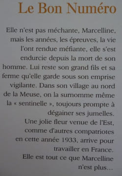 Le bon Numéro. Bernier Henriette