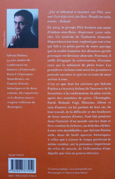 Avant de Disparaître Chronique de P.S.A Aulnay. Pattieu Sylvain