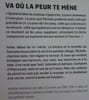 Va o&ugrave; la peur te m&egrave;ne. Ammirati Andr&eacute;e